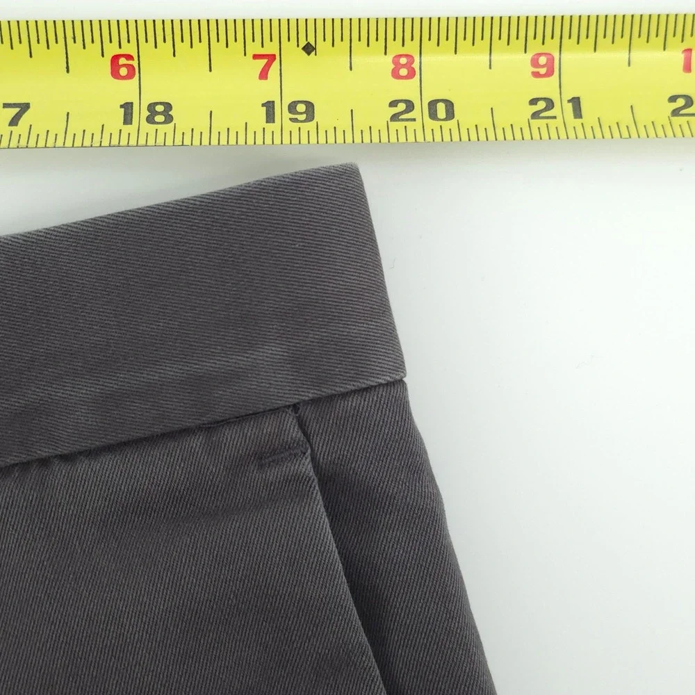 Banana Republic Mens Chinos Mason Athletic Tapered 38x36 Gray Stretch Pants